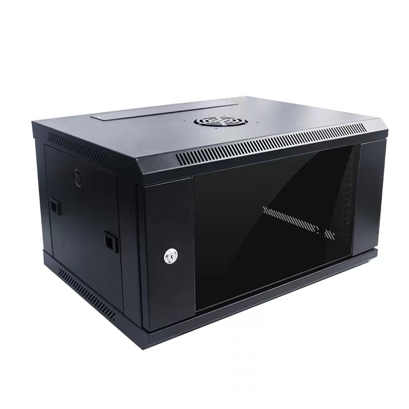 Can the use of network cabinets prevent electromagnetic interference from other sources?