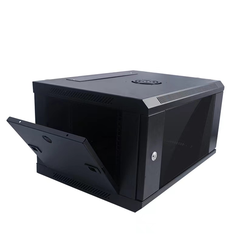 Can a network cabinet prevent unauthorized access?