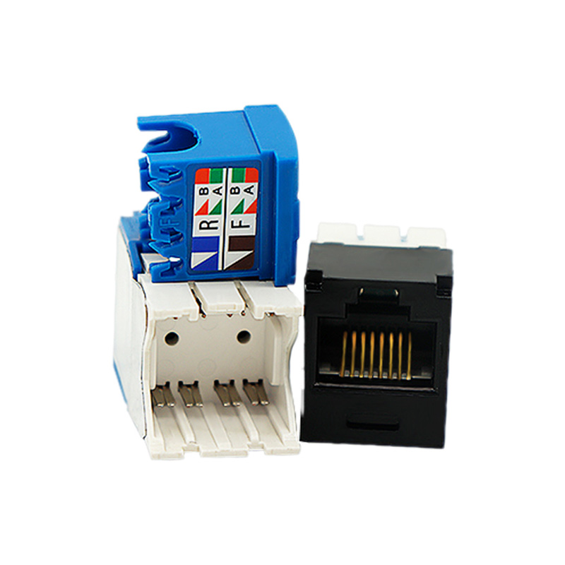 CAT6A FTP Single shielded 180 degree Keystone Jack CAT6A FTP Single shielded 180 degree Keystone Jack