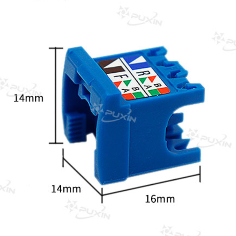 CAT6A FTP Single shielded 180 degree Keystone Jack CAT6A FTP Single shielded 180 degree Keystone Jack