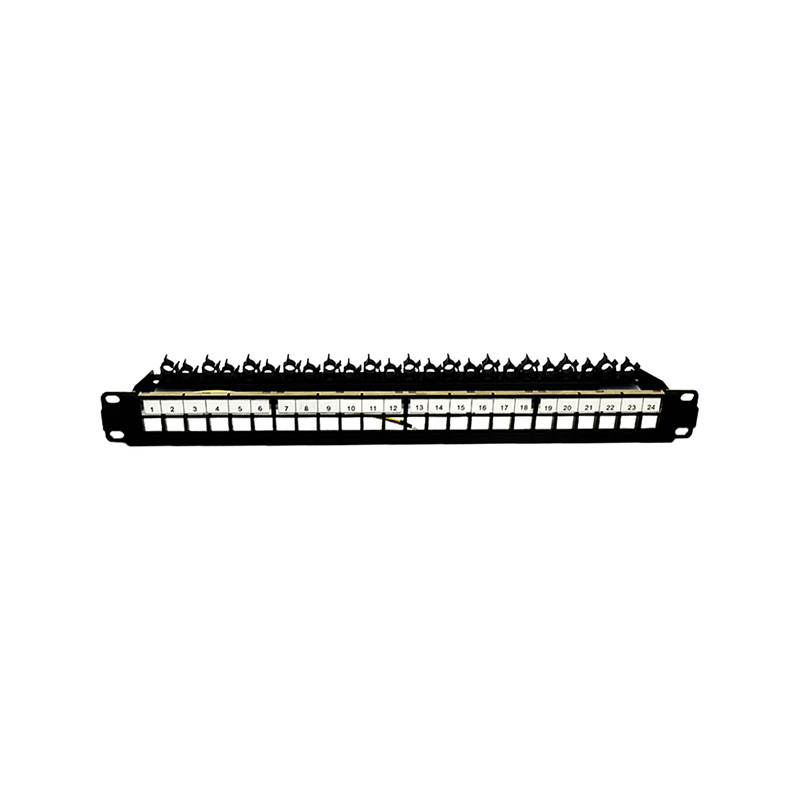 19''1U 24 Port STP Blank Patch Panel 4x6